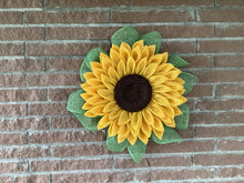 Load image into Gallery viewer, Sunflower Wreath, Everyday Flower Wreath for Front Door, Farmhouse, Home Décor, Flower