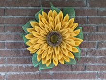Load image into Gallery viewer, Sunflower Wreath, Everyday Flower Wreath for Front Door, Farmhouse, Home Décor, Flower