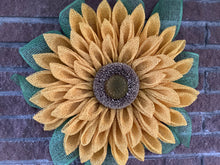 Load image into Gallery viewer, Sunflower Wreath, Everyday Flower Wreath for Front Door, Farmhouse, Home Décor, Flower