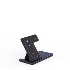 3 In 1 LED Fast Wireless  Charging Station