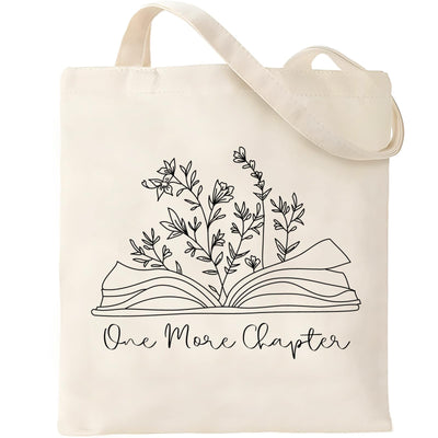 Aesthetic Book Tote Bag