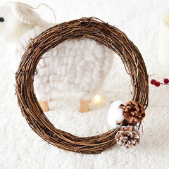 DIY Wreath Rattan Ring