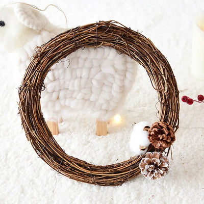 DIY Wreath Rattan Ring