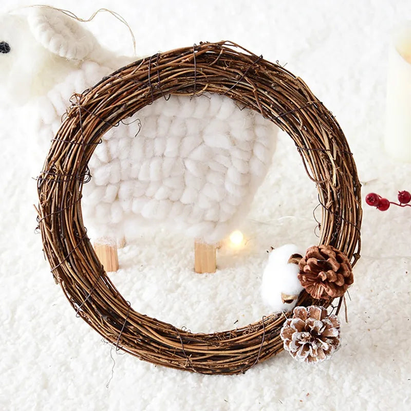DIY Wreath Rattan Ring