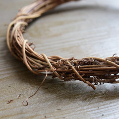 DIY Wreath Rattan Ring