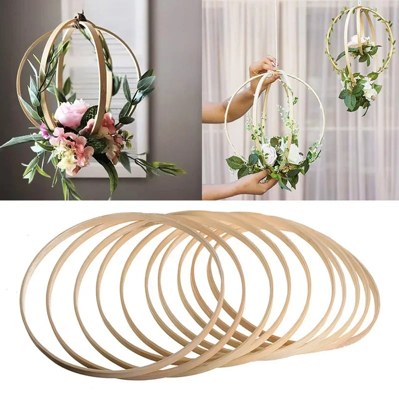 DIY Wreath Wooden Ring