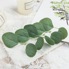 Silk Eucalyptus Rose Leaf