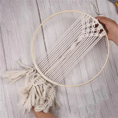 DIY Wreath Wooden Ring