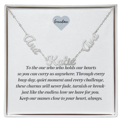 Multiple Name Necklace - Grandma