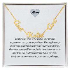 Multiple Name Necklace - Mom