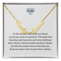Multiple Name Necklace - Grandma