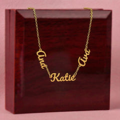 Multiple Name Necklace