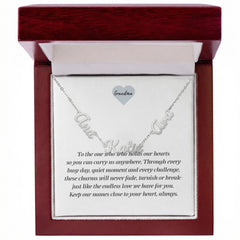 Multiple Name Necklace - Grandma
