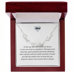 Multiple Name Necklace - Mom