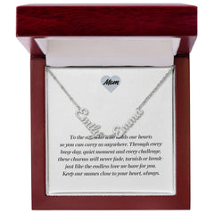 Multiple Name Necklace - Mom