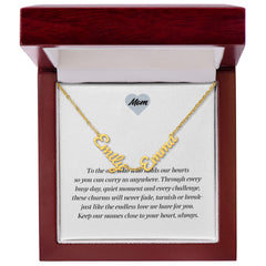 Multiple Name Necklace - Mom