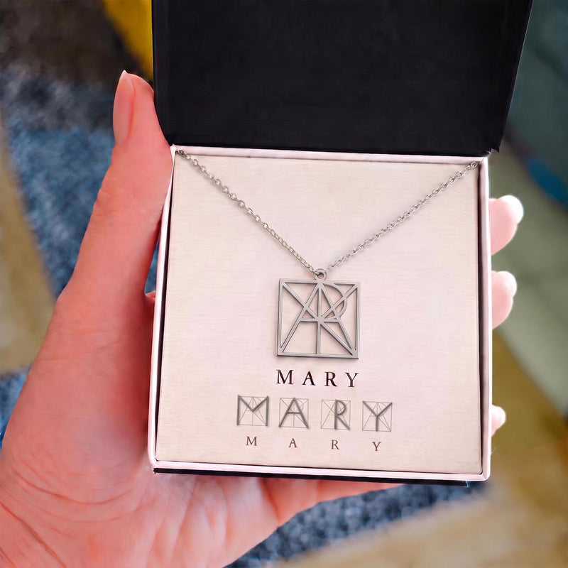 Custom Monogram Necklace