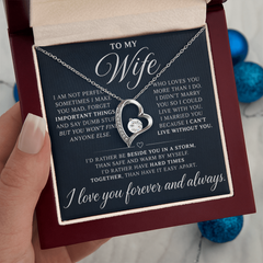 Forever Love Necklace - To My Wife