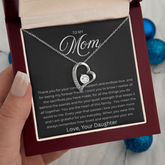 Forever Love Necklace - To My Mom From Daughter