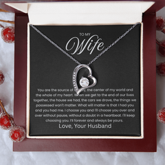 Forever Love Necklace - To My Wife