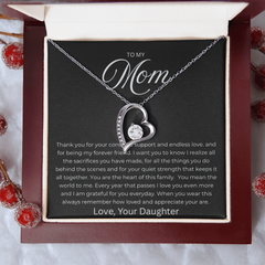 Forever Love Necklace - To My Mom From Daughter