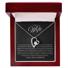 Forever Love Necklace - To My Wife