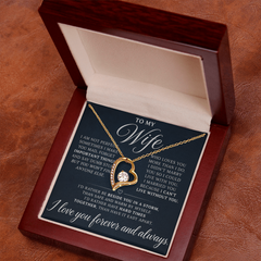 Forever Love Necklace - To My Wife