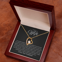 Forever Love Necklace - To My Wife