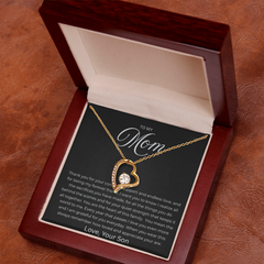 Forever Love Necklace - To My Mom From Son