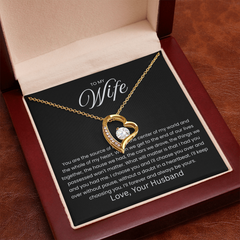 Forever Love Necklace - To My Wife
