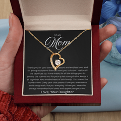 Forever Love Necklace - To My Mom From Daughter