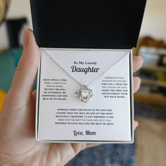 Love Knot Necklace - To My Daughter