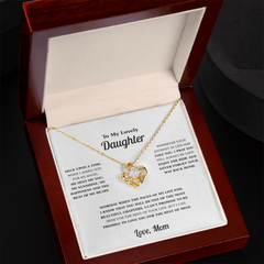 Love Knot Necklace - To My Daughter