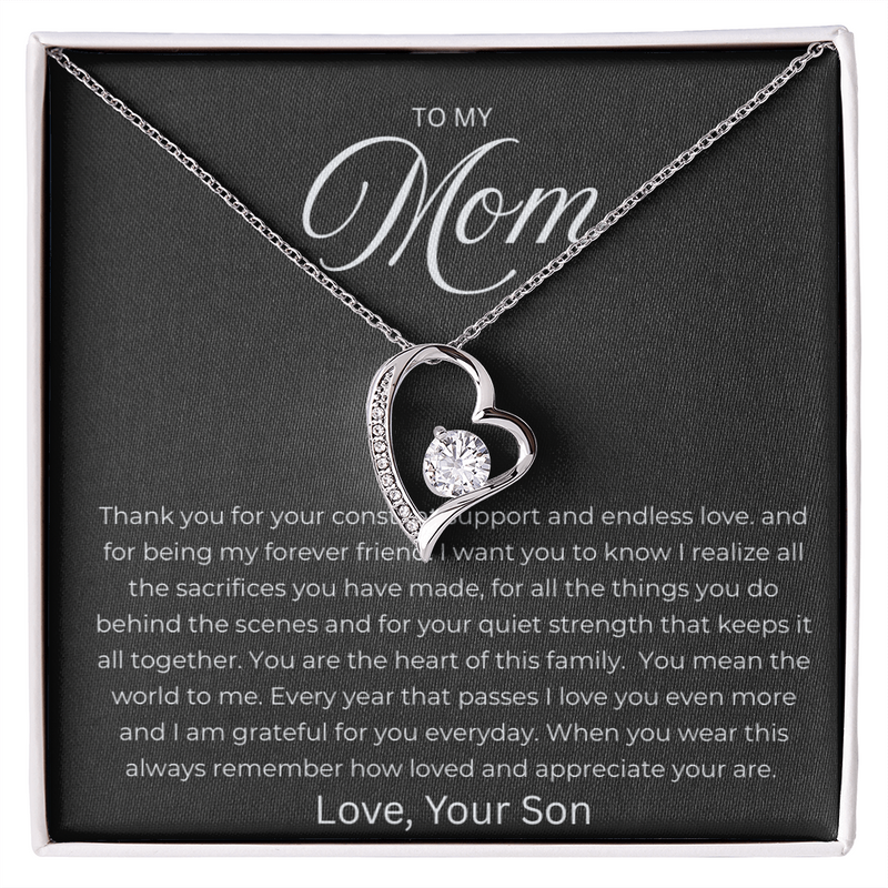 Forever Love Necklace - To My Mom From Son