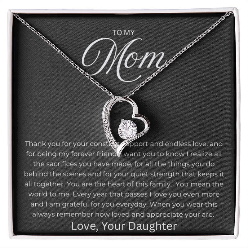 Forever Love Necklace - To My Mom From Daughter