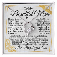 Forever Love Necklace - To My Mom