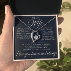 Forever Love Necklace - To My Wife