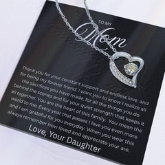 Forever Love Necklace - To My Mom From Daughter