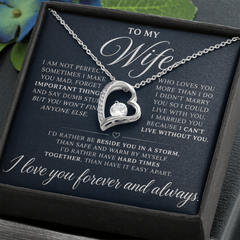 Forever Love Necklace - To My Wife