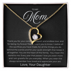 Forever Love Necklace - To My Mom From Daughter