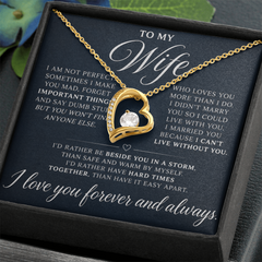Forever Love Necklace - To My Wife