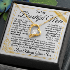 Forever Love Necklace - To My Mom