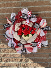 Load image into Gallery viewer, Rose Bouquet-Everyday Deco Mesh Wreath
