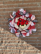 Load image into Gallery viewer, Rose Bouquet-Everyday Deco Mesh Wreath
