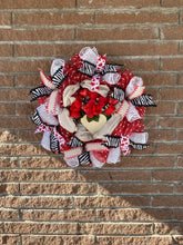 Load image into Gallery viewer, Rose Bouquet-Everyday Deco Mesh Wreath
